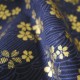 Tissu Kogane no hana bleu