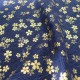 Tissu Kogane no hana bleu
