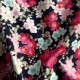 Tissu Kosumosu fuchsia