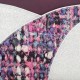 Velours Tweed Wool prune