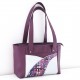 Simili cuir Mora prune