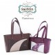 Simili cuir Snake marron