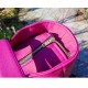 Simili cuir Mora framboise gourmande