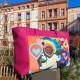 Carré velours Vintage in love