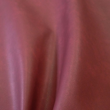 Simili cuir Mora Lie de vin