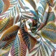 Tissu jacquard Cacao