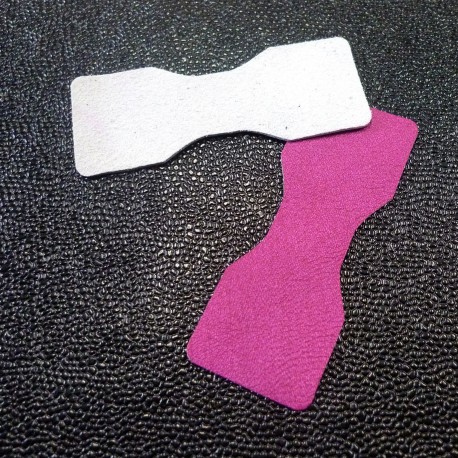 Réducteur sangle L cuir fuchsia irisé