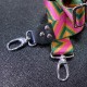 Réducteur sangle L cuir fuchsia irisé
