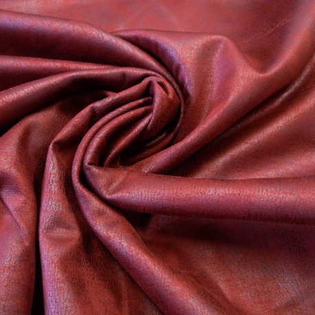 Jersey bordeaux marbré