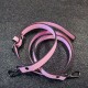 Bandoulière réglable simili rose