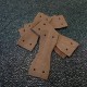 Réducteur sangle S cuir chocolat