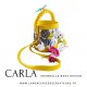 Simili toile Beach Star jaune*RLX