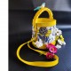 Simili toile Beach Star jaune*RLX