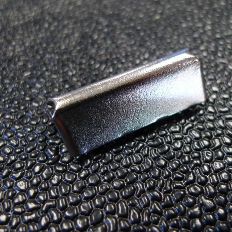 Embout sangle 30 mm nickel