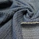 Tissu jeans gaufré