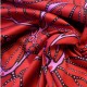Satin de coton Alcazaba rouge
