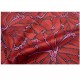 Satin de coton Alcazaba rouge
