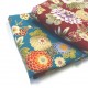 Tissu Tsubaki bordeaux