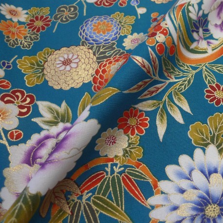 Tissu Tsubaki canard