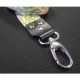 Bandoulière réglable Peyote jaune et cuir véritable