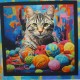 Coton Cat Stars