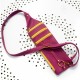 Simili cuir Mora framboise gourmande