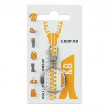 Tirette zip anneau nickel
