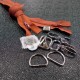 Kit COLORS bouclerie et zips TETRA