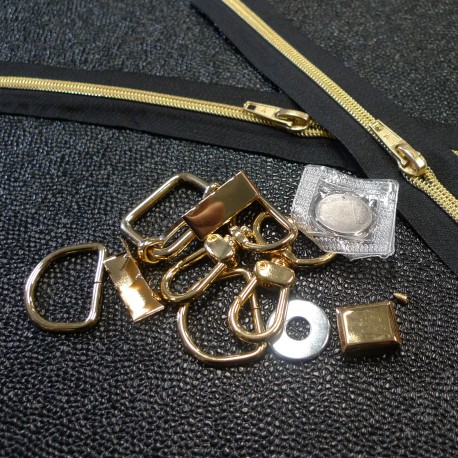 Kit COLORS bouclerie et zips fantaisies TETRA