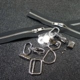 Kit zips métal YKK TETRA