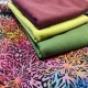 Toile cotton Military bordeaux