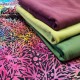 Toile cotton Military vert Kiwi