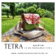 Tissu Tsubaki bordeaux