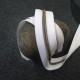 Zip SB grosse spirale blanc et gun au 10 cm