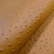 Simili cuir autruche moutarde
