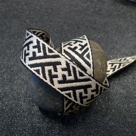 Sangle jacquard Acropole