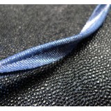 Passepoil jeans bleu lurex