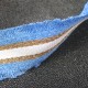 Sangle Folk Lurex bleu