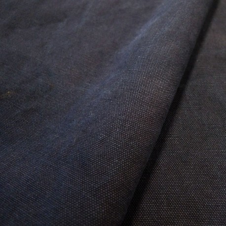 Toile cotton Military Bleu nuit