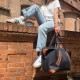 Lot Custom Java L cuir noir