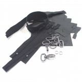 Lot Custom Java L cuir noir