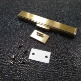 Fermoir luxe Barrette laiton