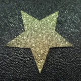Etoile simili glitter vert