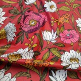 Enduit coton Alhambra rouge