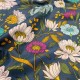 Enduit coton Alhambra  canard