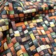 Enduit coton Tressage cuir