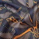 Satin de coton Alcazaba marron