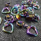 Curseur zip Coeur Rainbow