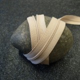 Zip petite spirale Beige au 10 cm