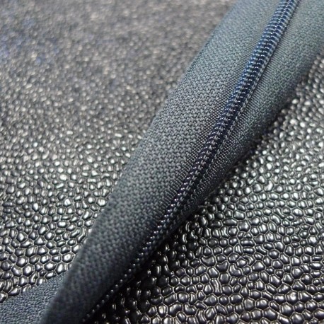 Zip petite spirale Anthracite au 10 cm